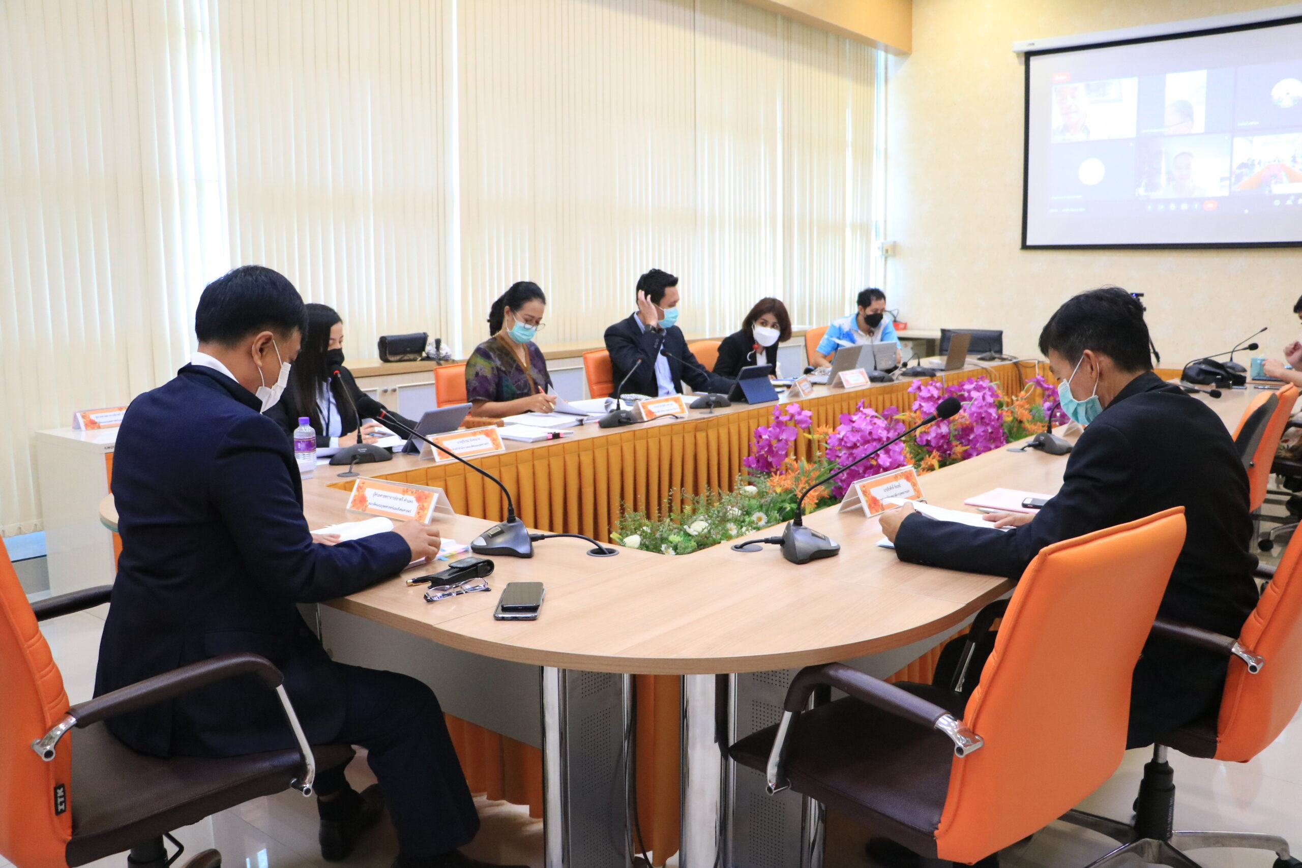 ประชุมคณะกรรมการประจำคณะมนุษยศาสตร์และสังคมศาสตร์ ครั้งที่ 5/2564