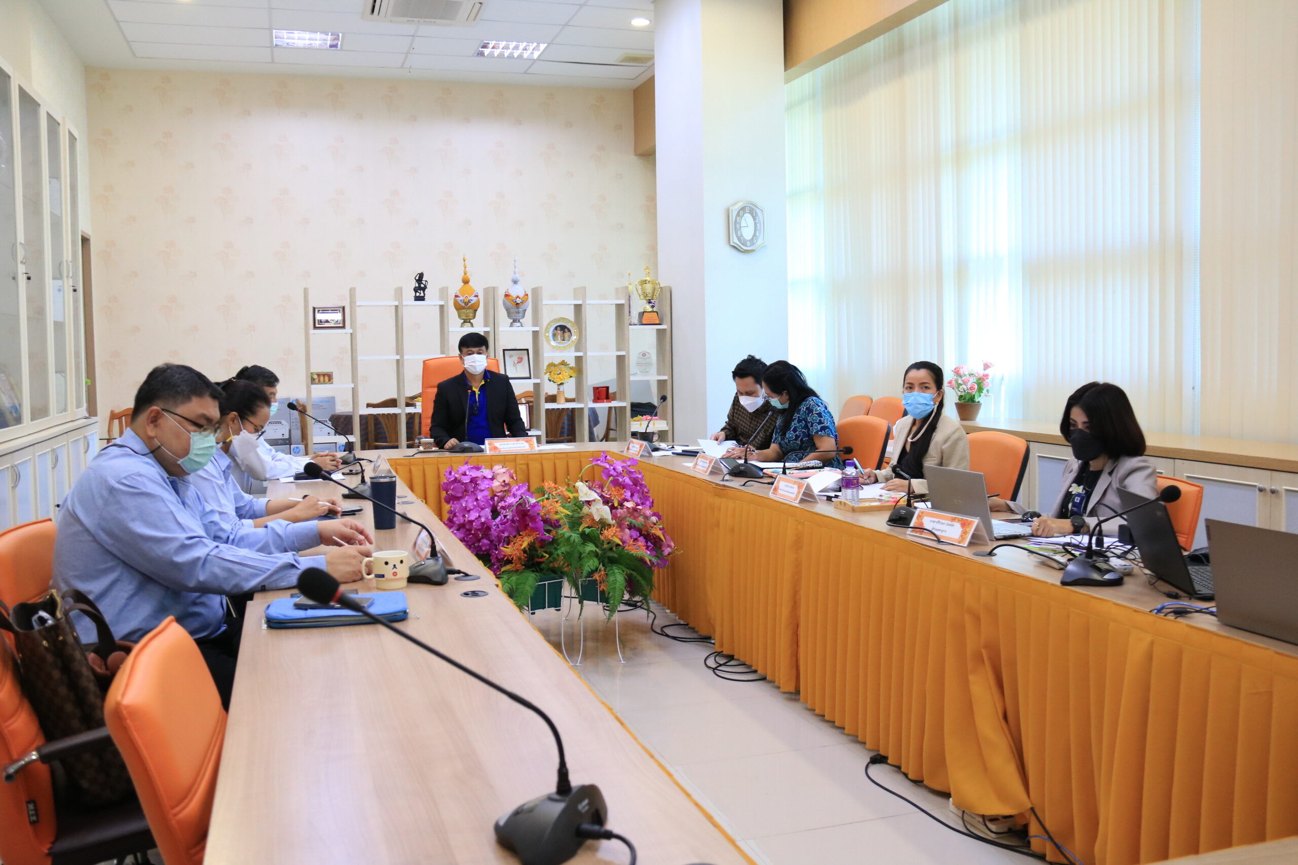 การประชุมคณะกรรมการประจำคณะมนุษยศาสตร์และสังคมศาสตร์ ครั้งที่ 3/2565