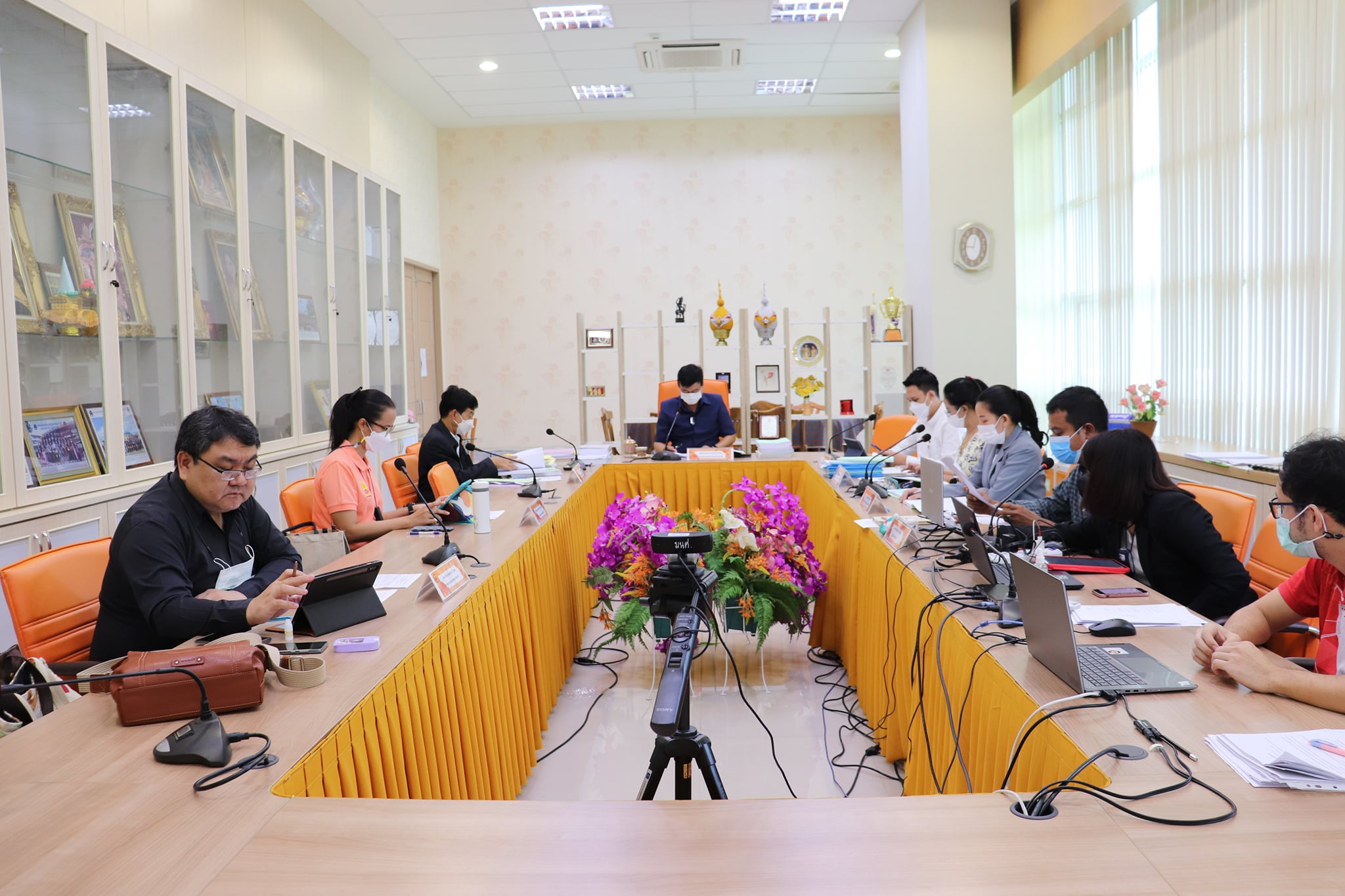 คณะมนุษยศาสตร์และสังคมศาสตร์ จัดการประชุมคณะกรรมการประจำคณะมนุษยศาสตร์และสังคมศาสตร์ ครั้งที่ 4/2565