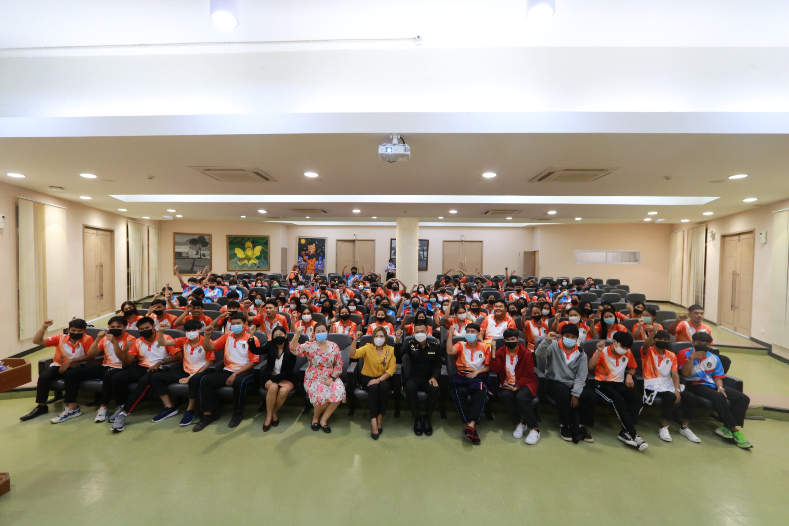 สาขาวิชาการพัฒนาชุมชน จัดโครงการอบรมเชิงปฏิบัติการพัฒนาสมรรถะนักศึกษาพัฒนาชุมชนสู่ศตวรรษที่ 21 กิจกรรมที่ 2 จิตอาสาเรียนรู้ศาสตร์พระราชากับการทำงานพัฒนาชุมชน