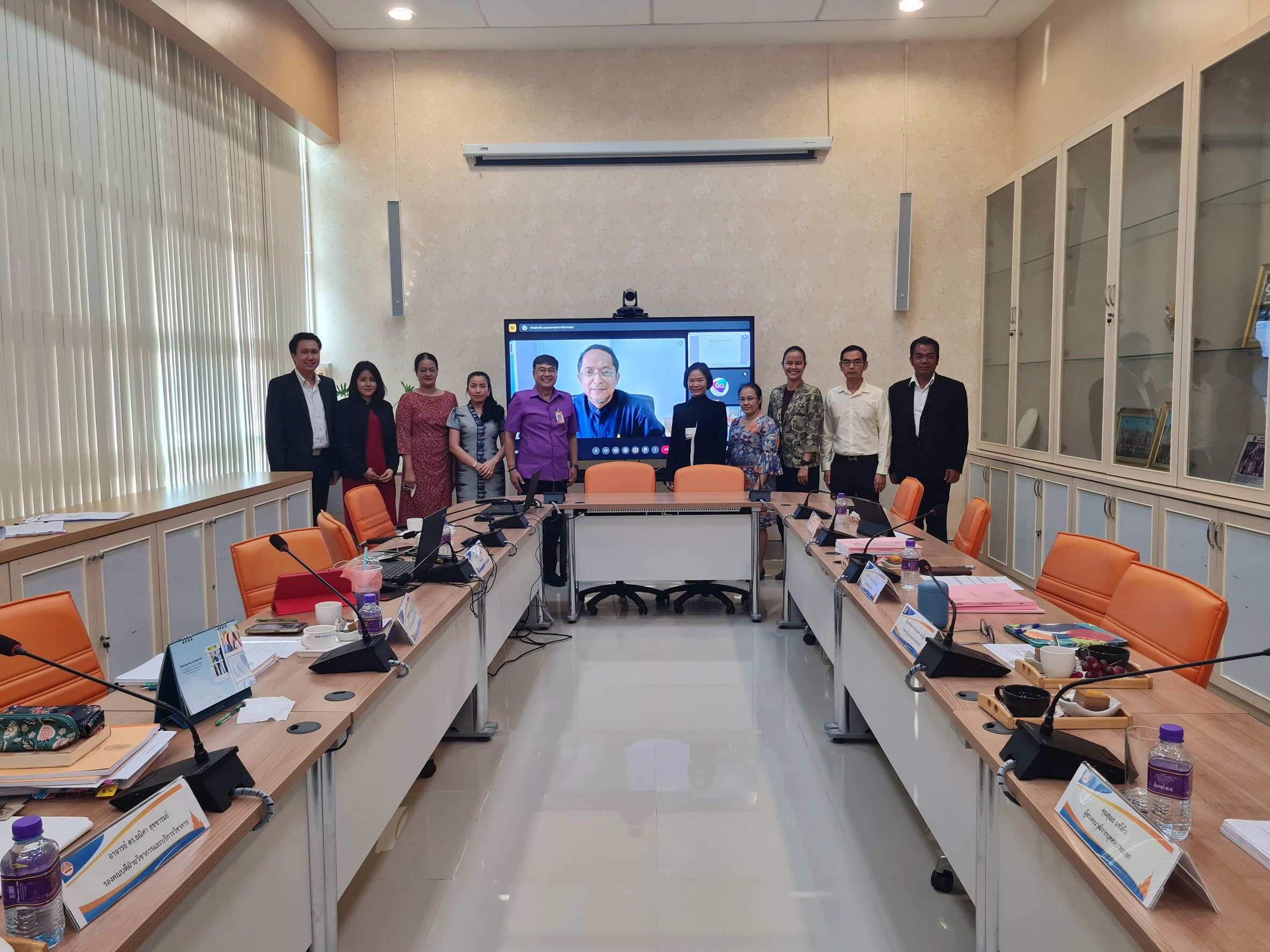 การประชุมคณะกรรมการประจำคณะมนุษยศาสตร์และสังคมศาสตร์ครั้งที่ 2/2566